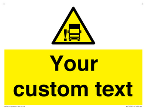 Custom warning blindspot